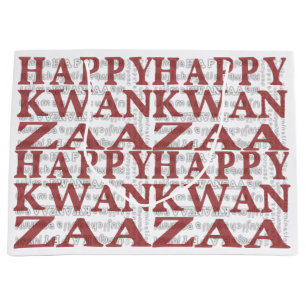 Bolsa De Regalo Grande Feliz Kwanzaa