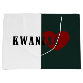 Bolsa De Regalo Grande Feliz Kwanzaa