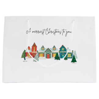 Bolsa De Regalo Grande ¡Feliz Navidad!