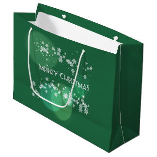 Bolsa De Regalo Grande  Feliz Navidad