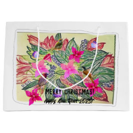 Bolsa De Regalo Grande ¡Feliz Navidad!