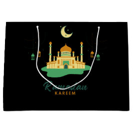 Bolsa De Regalo Grande Feliz Ramadan Kareem y Eid Mubarak 2026