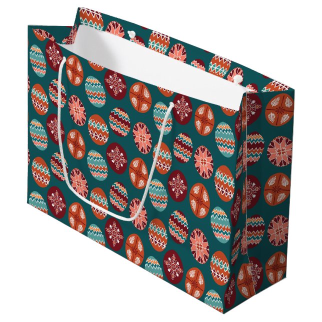 Bolsa De Regalo Grande Festive Easter Large Gift Bag (Angulo Anverso)
