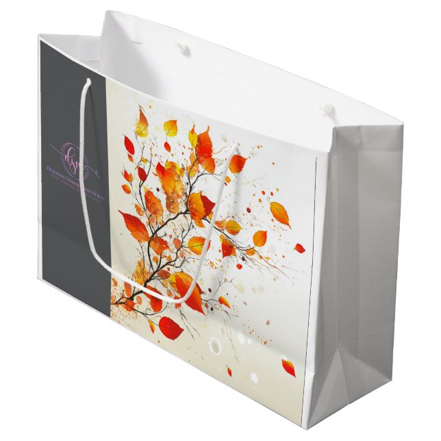 BOLSA DE REGALO GRANDE FESTIVIDAD D ESIGN #2 (Angulo Anverso)