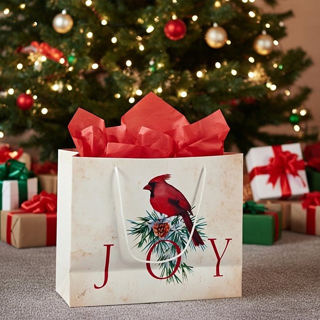 Bolsa De Regalo Grande Festividad de los Navidades personalizados cardena (Subido por el creador)