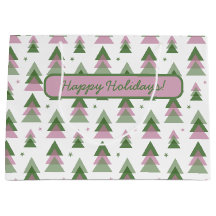 Festividad moderna rosa y verde