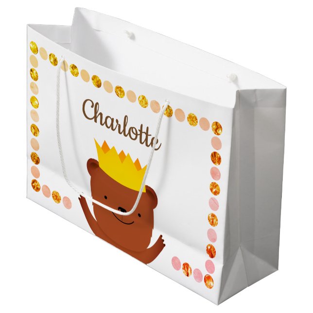 Bolsa De Regalo Grande Fiesta Bear (Angulo Anverso)