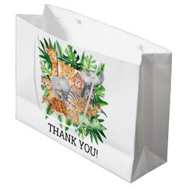 Bolsa De Regalo Grande Fiesta de cumpleaños 1.ᵉʳ Safari