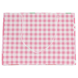 Bolsa De Regalo Grande Fiesta de cumpleaños de Berry Pink & Red