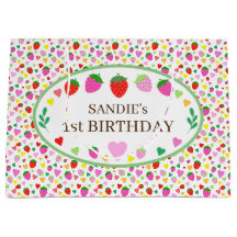 Fiesta de cumpleaños de fresa