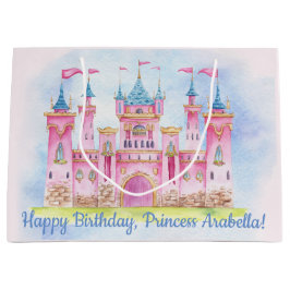 Bolsa De Regalo Grande Fiesta de Cumpleaños de Princesa