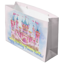Bolsa De Regalo Grande Fiesta de Cumpleaños de Princesa