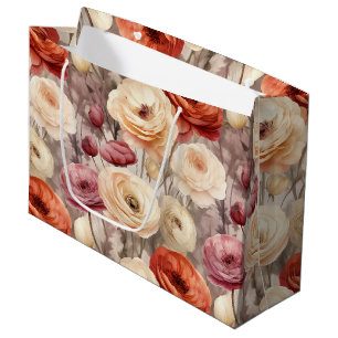 Bolsa De Regalo Grande Fiesta de Despedida de Soltera de Flores de Primav