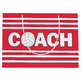 Bolsa De Regalo Grande Fiesta de equipo de Personalizado de entrenador de