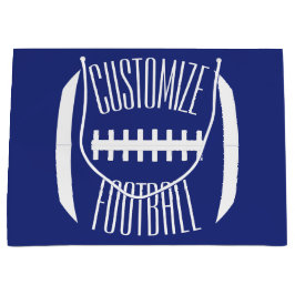 Bolsa De Regalo Grande Fiesta del jugador de fútbol Personalizado deporti