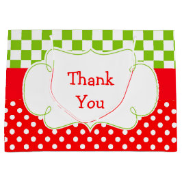 Bolsa De Regalo Grande Fiesta Pizza Fiesta de Cumpleaños Gracias