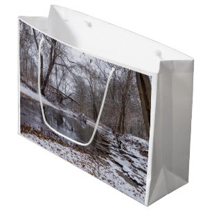 Bolsa De Regalo Grande Finley Winter Snow