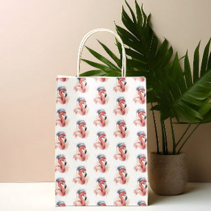 Bolsa De Regalo Grande Flamingo