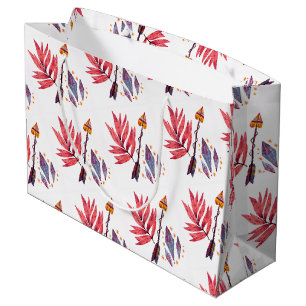 Bolsa De Regalo Grande Flecha acuarela y diamantes