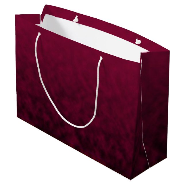 Bolsa De Regalo Grande Flor Aplastada (Angulo reverso)