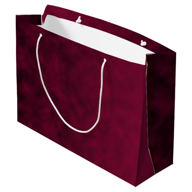 Bolsa De Regalo Grande Flor Aplastada (Angulo reverso)