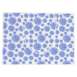 Bolsa De Regalo Grande Flor azul de achicoria