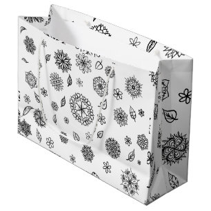 Bolsa De Regalo Grande Flor de amor