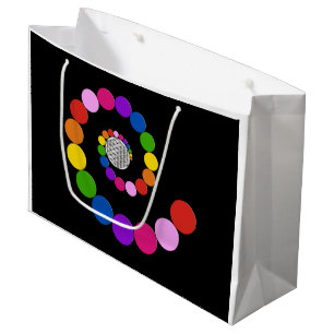 Bolsa De Regalo Grande Flor de vida / Blume des Lebens - puntos en espira