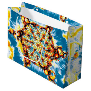 Bolsa De Regalo Grande Flor De Vida - Formas Coloridas 5