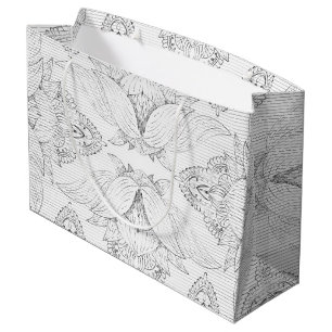 Bolsa De Regalo Grande Flor Mandala 3