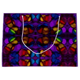 Bolsa De Regalo Grande Floración Eléctrica