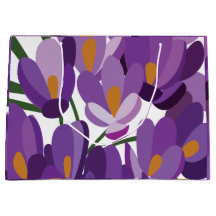 Floral de Crocus Púrpura