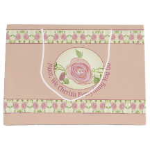 Floral rosa Rubor con patrón