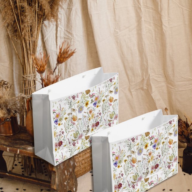 Bolsa De Regalo Grande Floral silvestre boho (Subido por el creador)