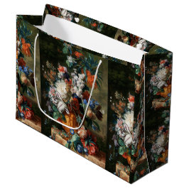 Bolsa De Regalo Grande Floral vintage Jan van Huysum Bouquet