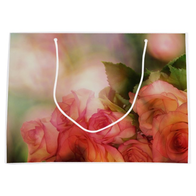 Bolsa De Regalo Grande Flores (Anverso)