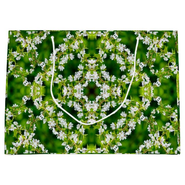 Bolsa De Regalo Grande Flores de cerezo (Anverso)