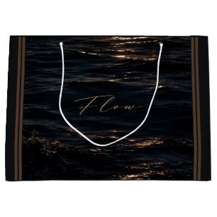 Bolsa De Regalo Grande Flujo - Aguas Profundas