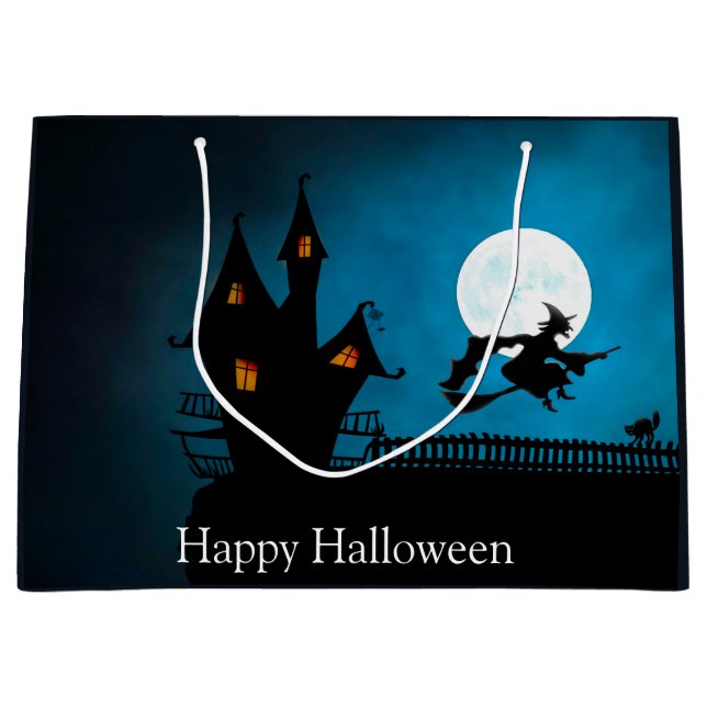 Bolsa De Regalo Grande Flying Witch (Anverso)