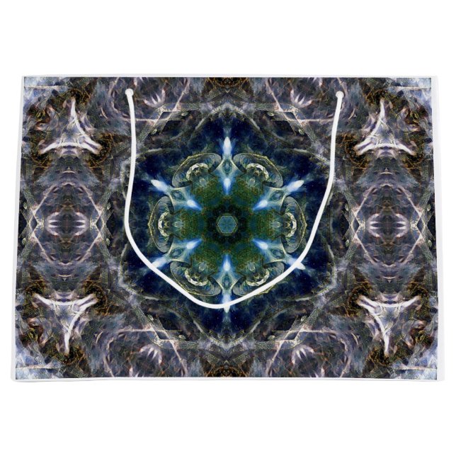 Bolsa De Regalo Grande Folk Mandala (Anverso)
