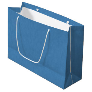 Bolsa De Regalo Grande Fondo azul texturizado tranquilo y simple