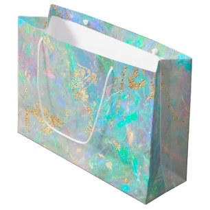 Bolsa De Regalo Grande fondo inspirado en ópalo