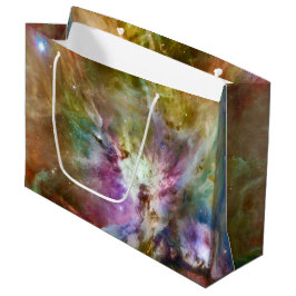 Bolsa De Regalo Grande Foto de espacio de la galaxia de nebulosas de colo