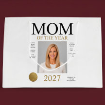 Foto de Mamá del Año (Solo Blanco)