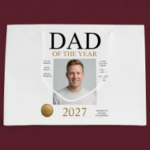 Foto del padre del año (solo blanco)