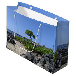 Bolsa De Regalo Grande Foto del paisaje natural hawaiano