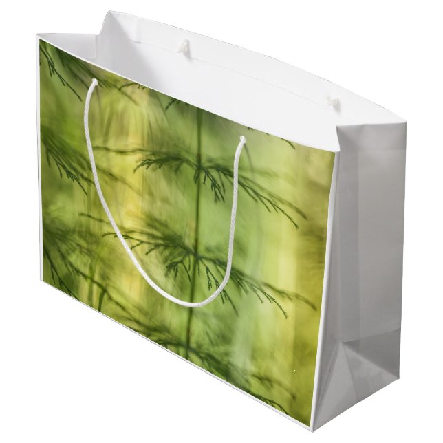 Bolsa De Regalo Grande Foto Floral de la naturaleza (Angulo reverso)