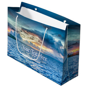 Bolsa De Regalo Grande Fotografía de Bora Bora Ocean View