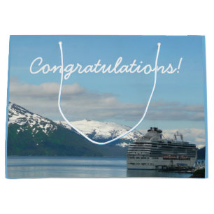Bolsa De Regalo Grande Fotografía de viajes de crucero en Alaska