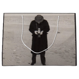 Bolsa De Regalo Grande Fotógrafo de la playa de los años 1940